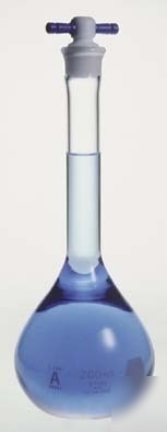 Kimble/kontes kimax volumetric flasks with : 28014F 250