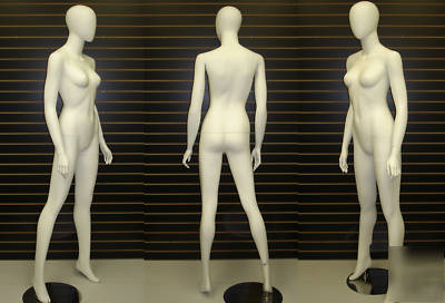 No face white color full size female mannequin rpf-2