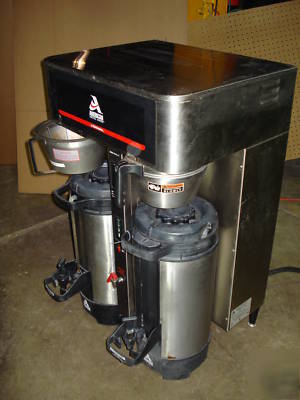 Vnc grindmaster dual airpot coffee brewer, dispensers