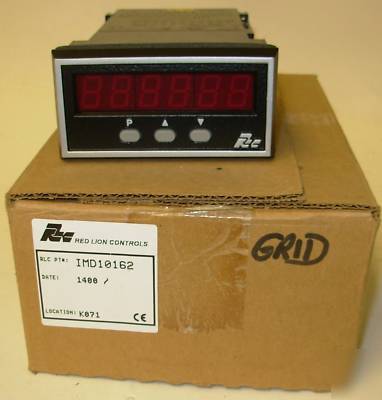 Red lion apollo intelligent dc voltage meter IMD10162