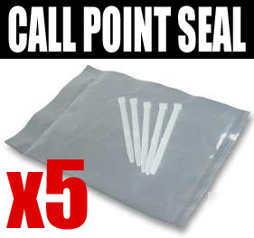 Seals (5 pack) for call point cover fire alarm kac PO56