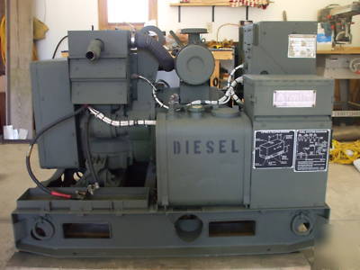 5KW military diesel generator system