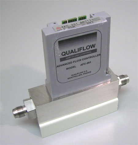 Asm qualiflow afc 261 mass flow controller 5 slm mfc