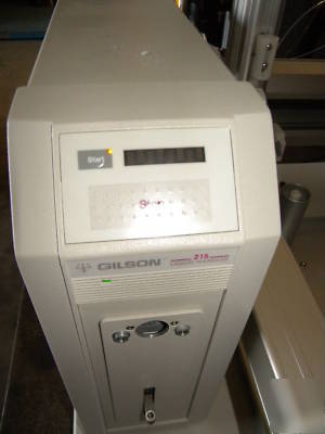 Gilson 215 automated liquid hander, 841 micro injection