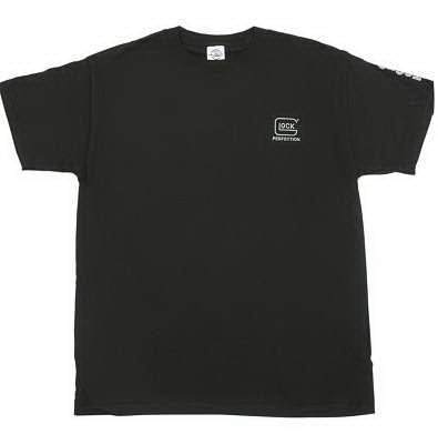 Glock perfection logo black short sleeve t-shirt xxl