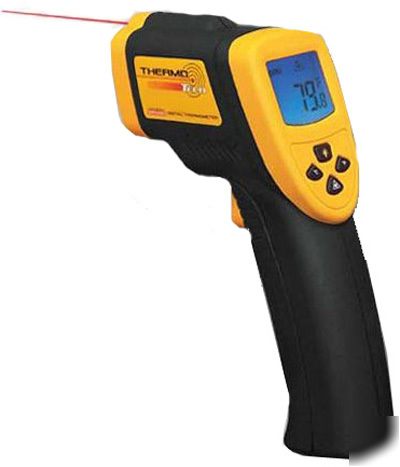 Gun shape non-contact infrared thermometer+laser guide