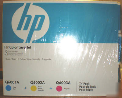 Hp color Q6001A Q6002A Q6003A laserjet printer ink