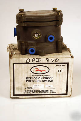 New dwyer differential pressure switch mod 1950-10-2F
