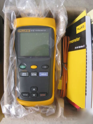 New fluke 51 thermocouple thermometer in box (R4)