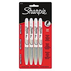 New sharpie® metallic permanent markers, four-mar...
