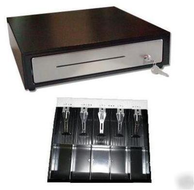 New usb pos cash drawer- connection to the pc, , black
