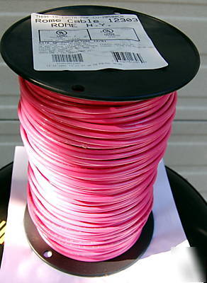 Thhn/thwn 500 ft. #10 awg stranded wire - pink