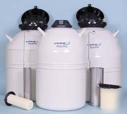 Vwr cryopro canister storage tanks, cc series cp-20-rb