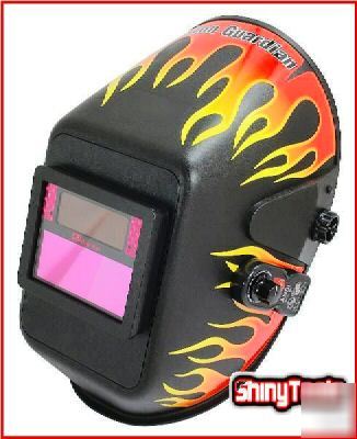 Auto dimming welding helmet 9 to 13 shade-shinytools