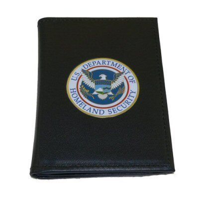 Dhs homeland security border patrol wallet badge holder