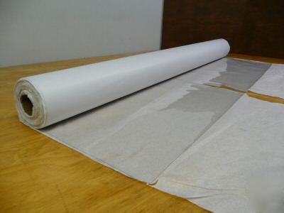 Heavy duty clear plastic/vinyl sheeting 18/20MIL 5YDS