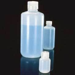 Nalge nunc low-particulate bottles, high-density