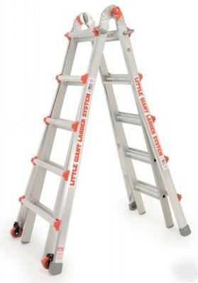 New 22 1A classic little giant ladder w/ platform - 