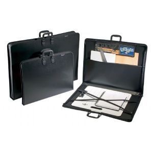 New art drawing portfolio briefcase carry case 20X26