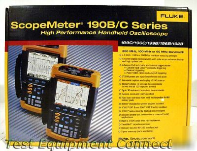 New fluke 199C /003 200MHZ scopemeter - 
