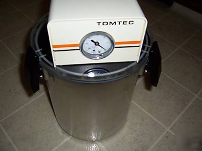 New tomtec tip flow wash system w/accessaries,cat#96-16