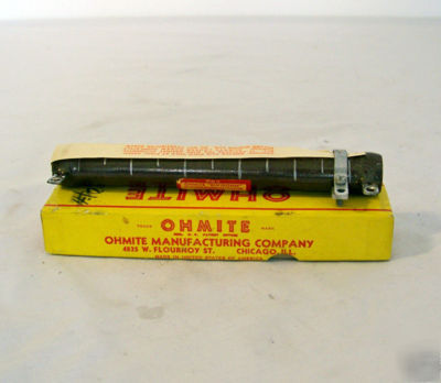 New vintage ohmite vitreous enameled resistor 1500 ohm - 