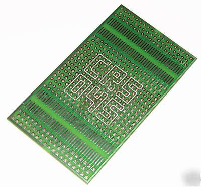 Green soic dip dil prototype board: atmel pic dsp 