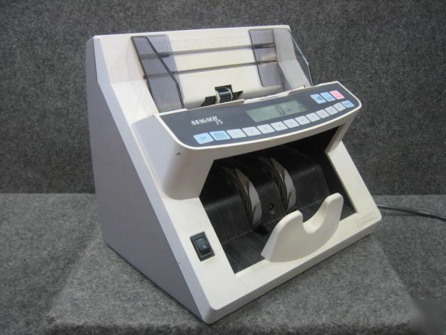 Magner 75 electric currency bill cash counter machine