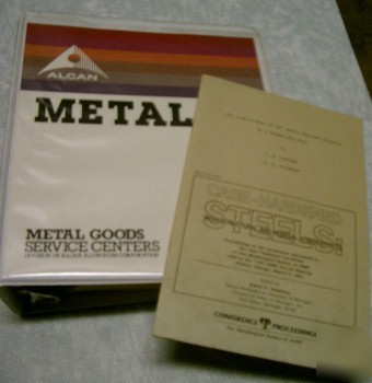 Metalog binder with metals information sheets / alcan