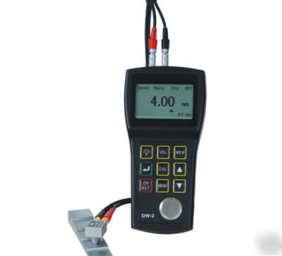 *high resolution* ultrasonic thickness tester gage dw-2