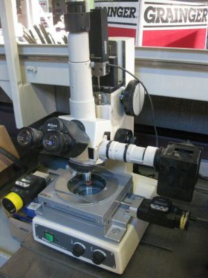 Nikon measurescope toolmakers digital microscope w/ dro