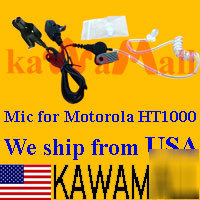 New ear acoustic mic for motorola HT1000 XTS3000 GP900 