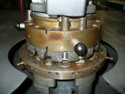 Rotex hydraulic turret punch 15 ton 18 stn. 2-1/4