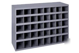 Steel storage bin cabinet - 40 bins