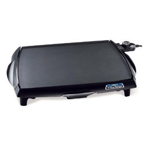 New presto tilt 'n drain cool-touch electric griddle * 