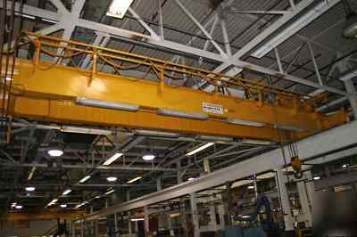 15 ton x 32' zenar double girder overhead bridge crane