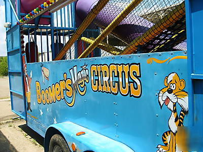 Boomers magic circus heavy duty 20' trailer reduced 