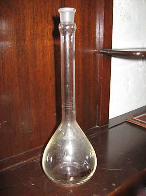 A-rated 200ML clear volumetric flask pyrex & kimax