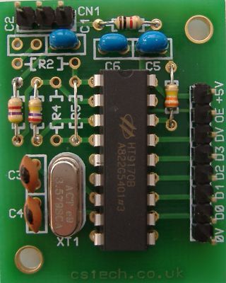 Dtmf detector kit - with HT9170 - experiment with dtmf 