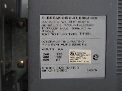 Ge SHF16D216 power break ii