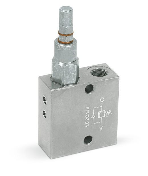 Hydraulic direct acting sequence valve 3/8