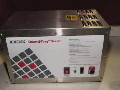 Idexx quanti-tray model 12020 heat sealer