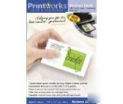 *$1 sale*printworks business 150 cards white card stock
