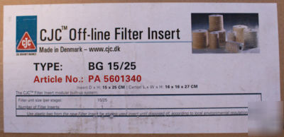 Cjc off-line filter insert BG15/25 