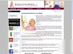 Established baby care website business for sale 