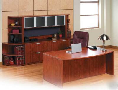 New 5PC u-shape executive office desk set, #ale-va-U4