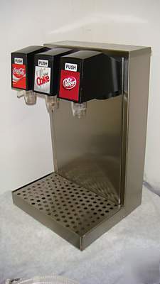 New soda fountain dispenser / 3 head / coke / tower