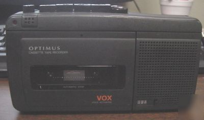 Optimus ctr-116 cassette voice recorder #L18180-120