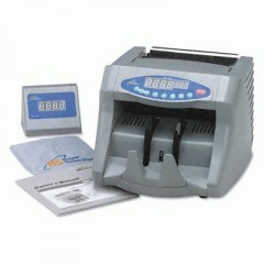 Royal sovereign cash counter with dual counterfeit prot