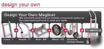 - magliner gemini senior aluminum hand truck sr GM81UM4
